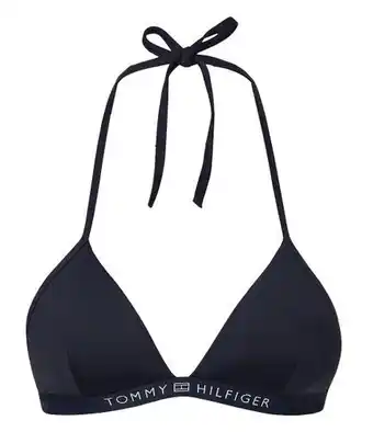 The Little Green Bag Tommy hilfiger bikinis triangle fixed foam blauw aanbieding