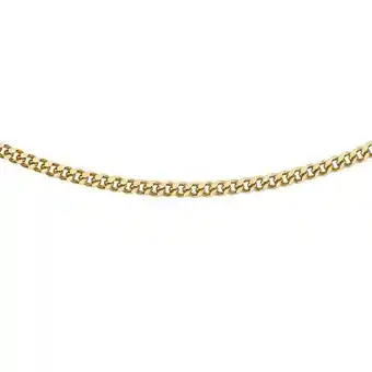Lucardi 9 karaat ketting gourmet diamond cut