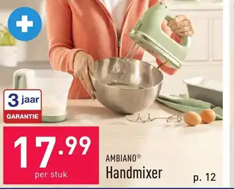 ALDI Ambiano handmixer per stuk aanbieding