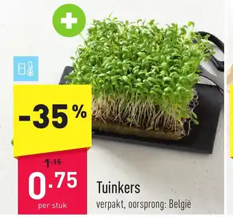 ALDI Tuinkers per stuk aanbieding