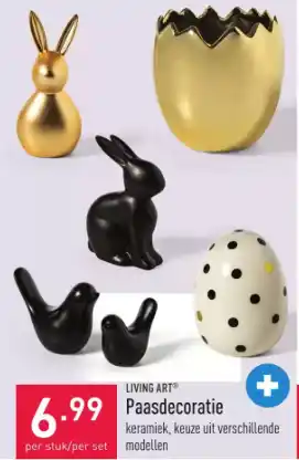 ALDI Living art paasdecoratie per stuk/per set aanbieding