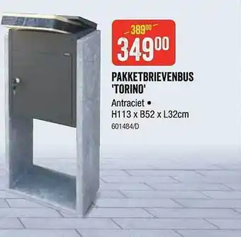 Pakketbrievenbus 'torino'