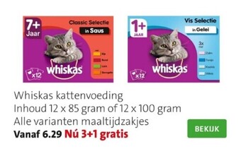 Intratuin Whiskas kattenvoeding aanbieding