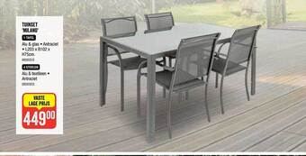 HandyHome Tuinset 'milano' aanbieding