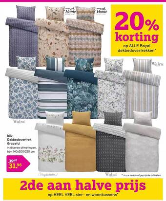 Leen Bakker Dekbedovertrek graceful aanbieding