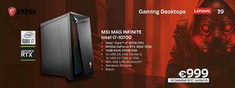 CompuDeals Msi mag infinite intel i7-10700 aanbieding
