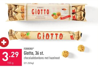 ALDI Ferrero giotto, 36 st. 155g aanbieding