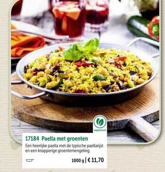 Paella met groenten