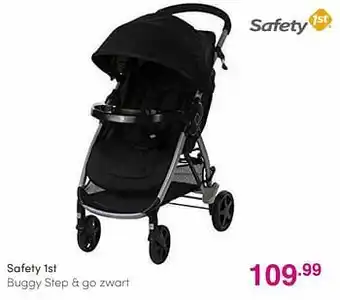 Baby & Tiener Safety 1st buggy step + go zwart aanbieding