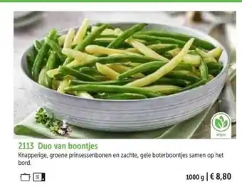 Duo van boontjes