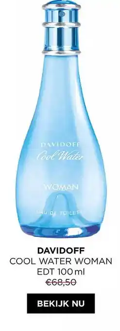 ICI PARIS XL Davidoff coll water woman edt 100ml aanbieding