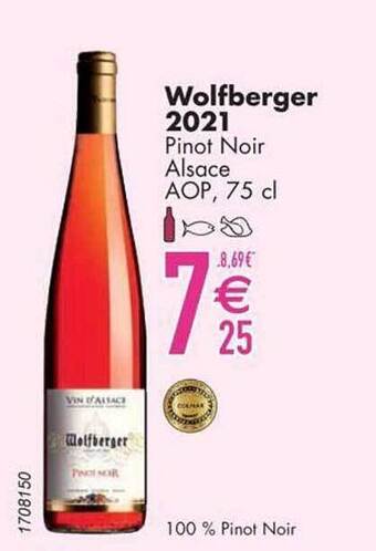 Cora Wolfberger 2021 pinot noir alsace aop aanbieding