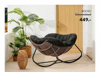 Casa Rocko schommelstoel aanbieding