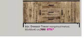 Leen Bakker Dressoir trevor aanbieding