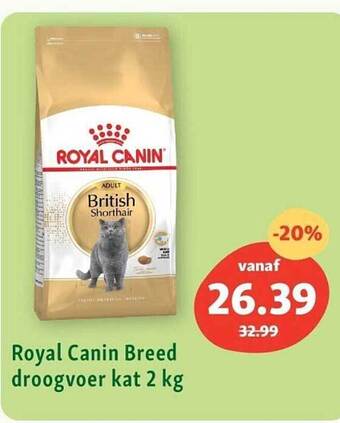 Maxi Zoo Royal canin breed droogvoer kat 2 kg aanbieding