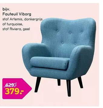Leen Bakker Fauteuil viborg aanbieding