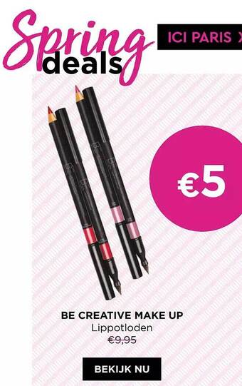 ICI PARIS XL Be creative make up aanbieding