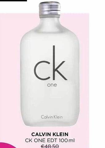 ICI PARIS XL Calvin klein ck one edt 100ml aanbieding