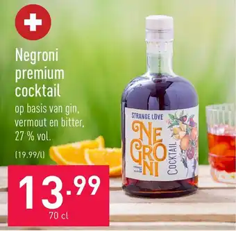 Negroni premium cocktail 27% vol. 70cl