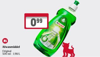 Delhaize Afwasmiddel Original 500ml aanbieding