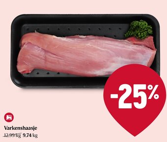 Delhaize Varkenshaasje aanbieding