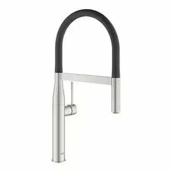 X2O Grohe Essence keukenkraan met uittrekbare sproeikop Supersteel aanbieding