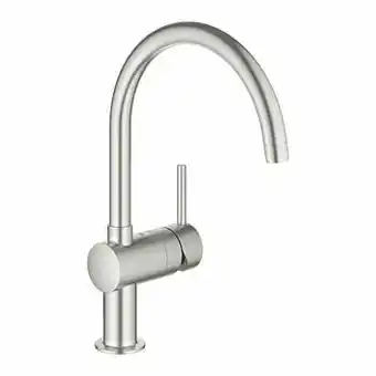 X2O Grohe Minta keukenkraan Supersteel aanbieding