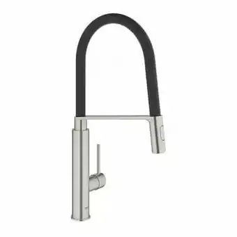 X2O Grohe Concetto keukenkraan met uittrekbare sproeikop Supersteel aanbieding