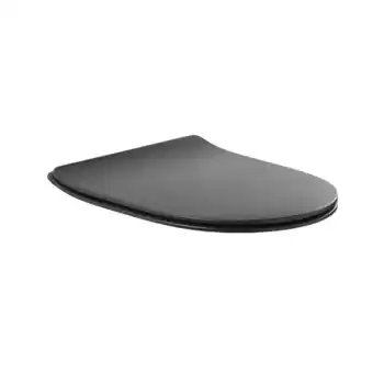 Qeramiq fortune slim toiletzitting met softclose en quickrelease mat zwart showroommodel