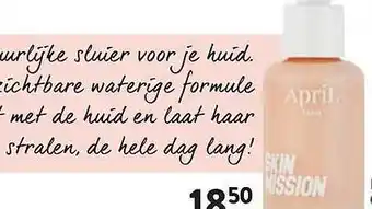 Di April skin mission aanbieding