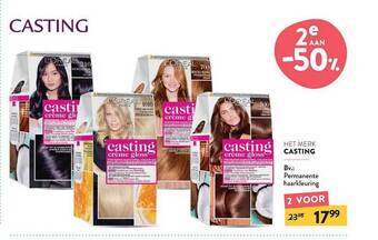 Di Casting permanente haarkleuring aanbieding