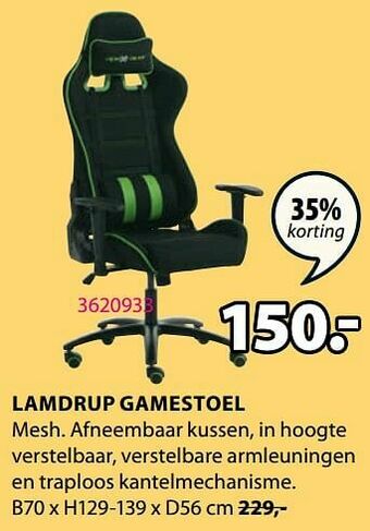 Lamdrup gamestoel