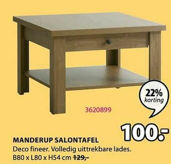 Manderup salontafel