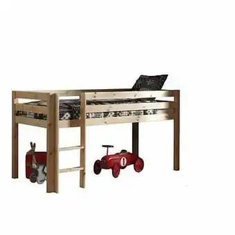 Leen Bakker Vipack halfhoogslaper Pino - grenenhout - Leen Bakker aanbieding