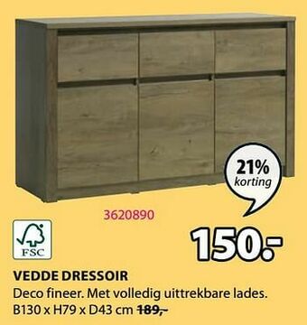 Vedde dressoir