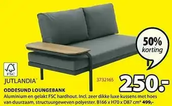 Jysk Oddesund loungebank aanbieding
