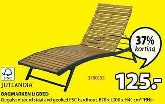 Jysk Bagmarken ligbed aanbieding