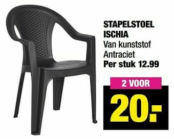 Big Bazar Stapelstoel ischia aanbieding
