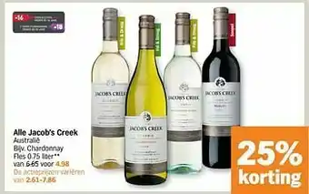 Jacob`s creek australië chardonnay