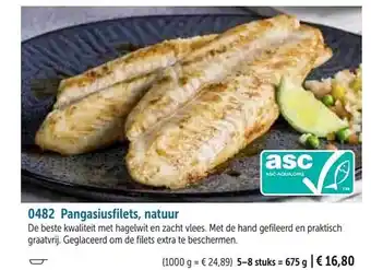 Pangasiusfilets, natuur