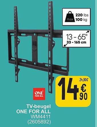 Tv-beugel one for all