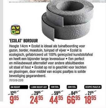 'ecolat' borduur'