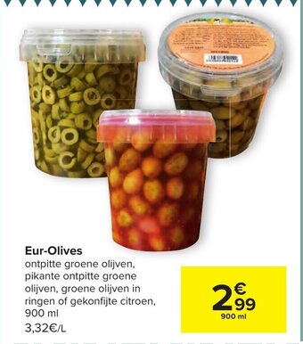 Eur-Olives 900 ml
