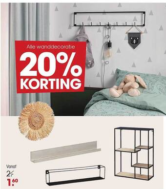 Kwantum Wanddecoratie aanbieding