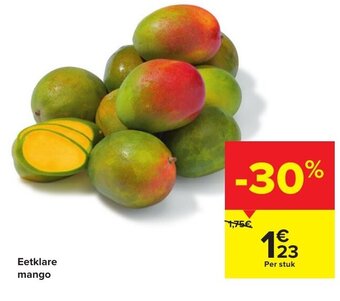 Carrefour Eetklare mango aanbieding
