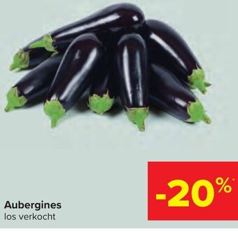 Carrefour Market Aubergines aanbieding