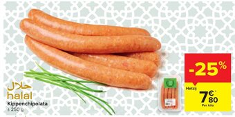 Carrefour Market Kippenchipolata aanbieding