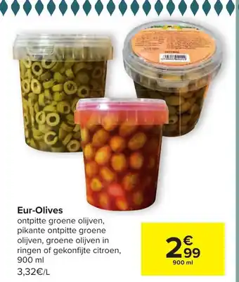 Eur-Olives 900ml
