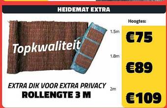 Bouwcenter Frans Vlaeminck Heidemat extra aanbieding
