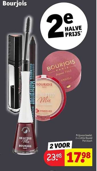 Kruidvat Bourjois aanbieding